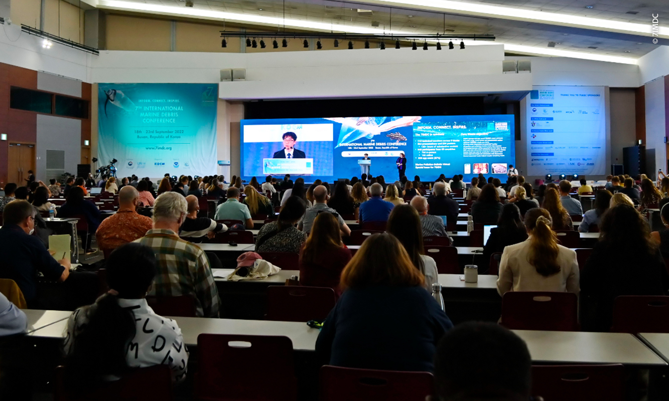 7ª Conferencia Internacional sobre Desechos Marinos, en la ciudad de Busan, República de Corea