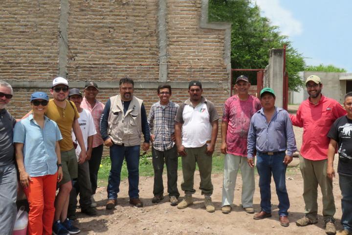 Visita a campos pesqueros en Nayarit