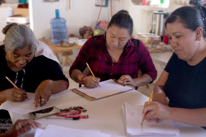 Promotores ambientales en taller