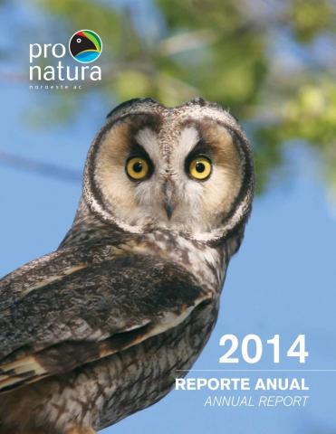 Portada del Reporte Anual 2014