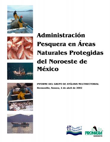 Administración pesquera en áreas naturales protegidas del noroeste de México