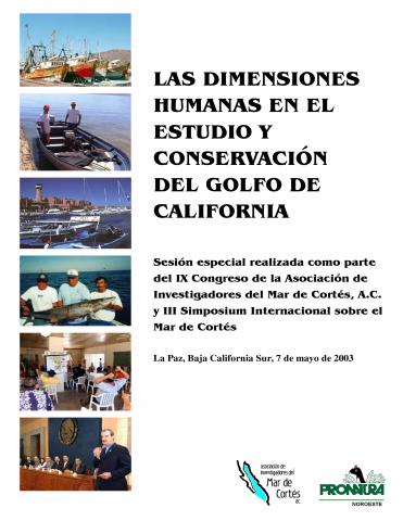Las dimensiones humanas en el estudio y conservación del Golfo de California
