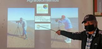 Taller sobre aves playeras.